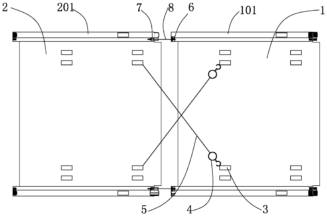 Precise aerial alignment system and method of suspension bridge steel bridge