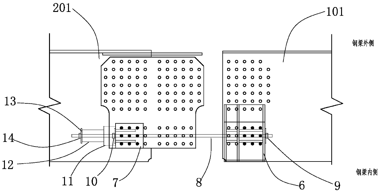 Precise aerial alignment system and method of suspension bridge steel bridge