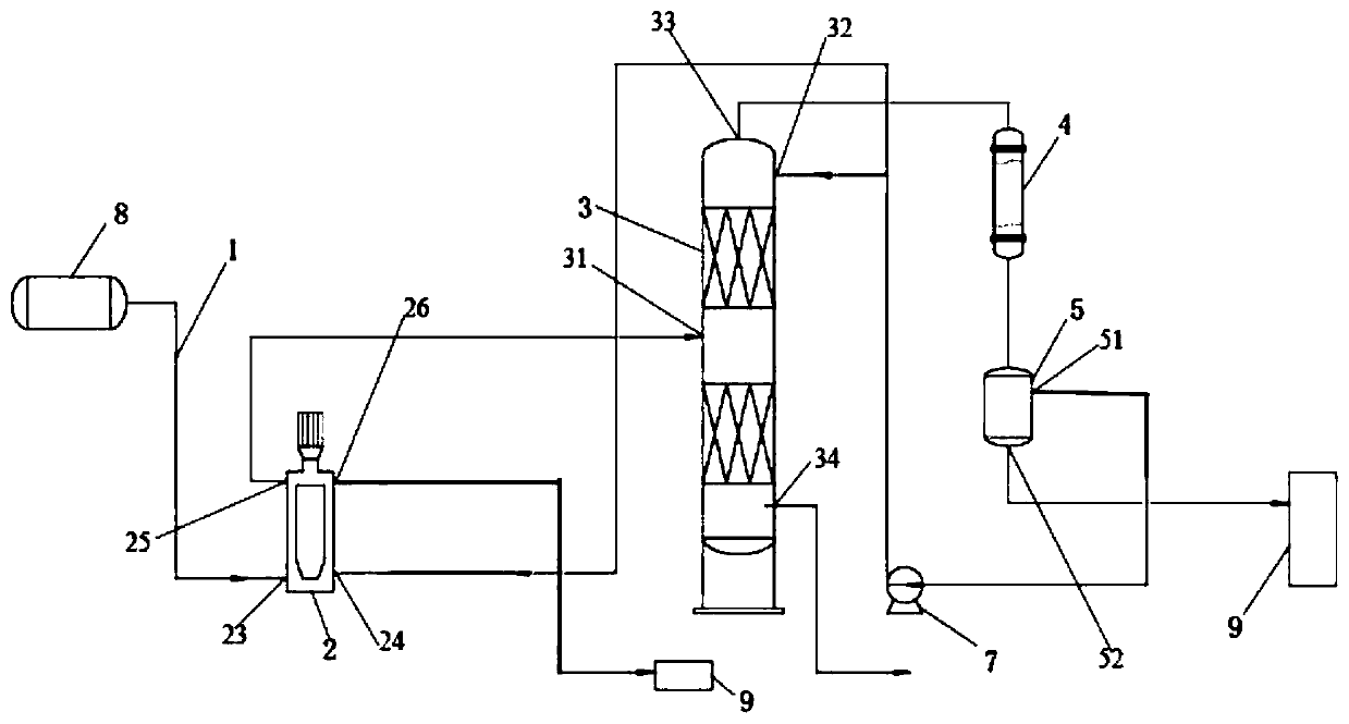 Water separation industrialization method and device for vinylpyridine compound