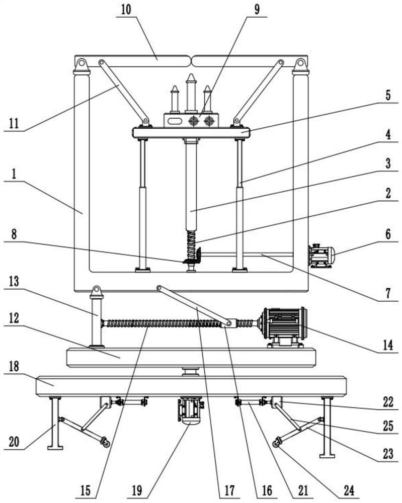 Telescopic structure and signal receiving device for Internet of Things