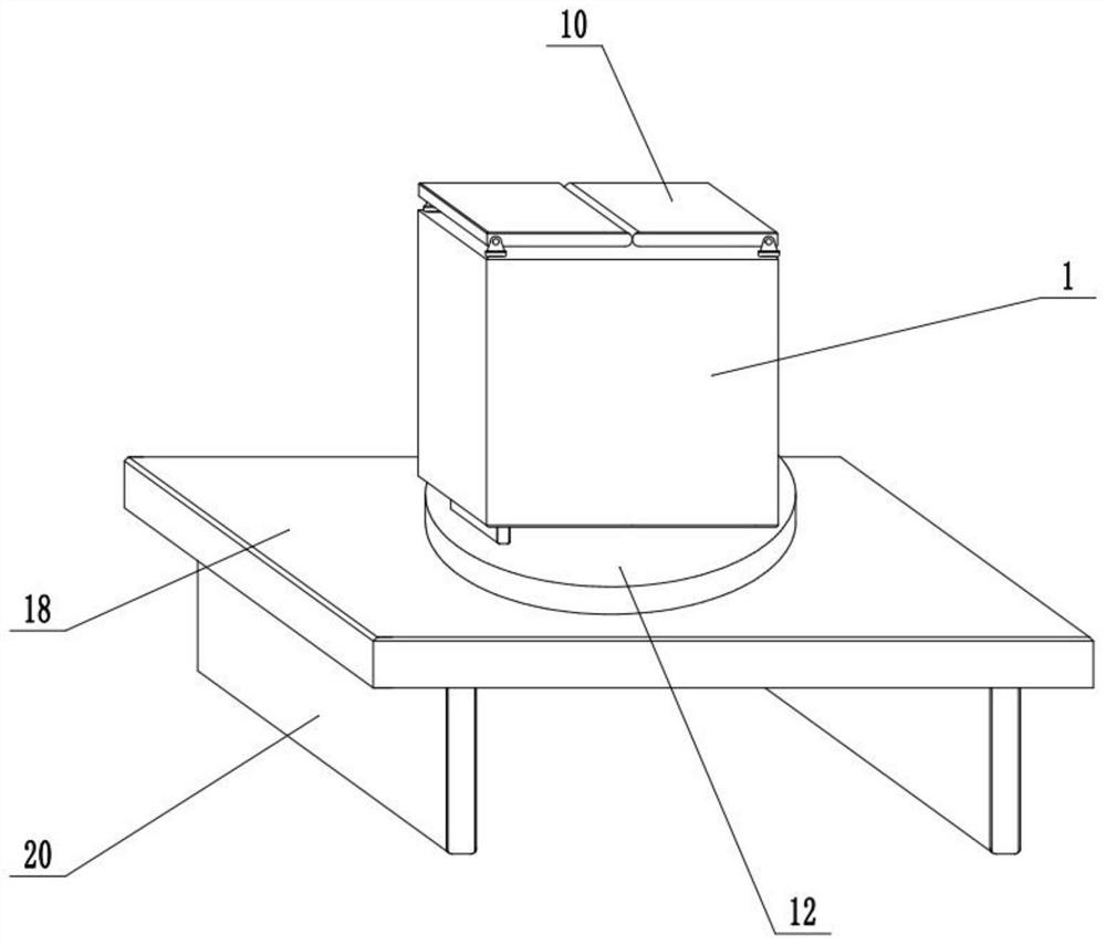 Telescopic structure and signal receiving device for Internet of Things