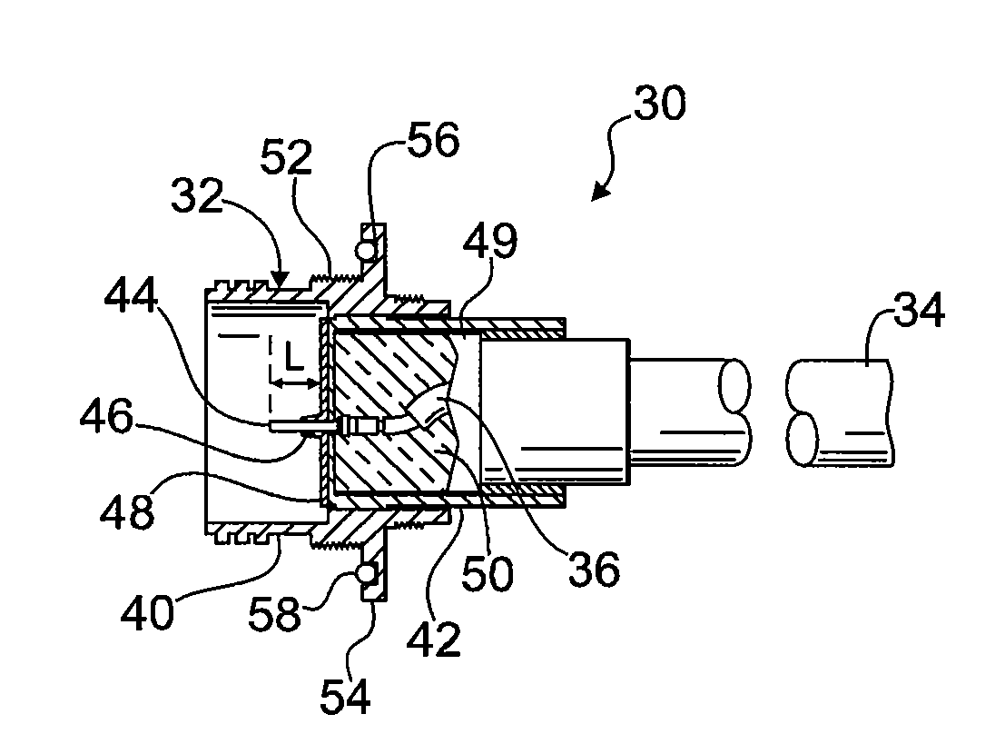 Waterproof gigabit ethernet connector