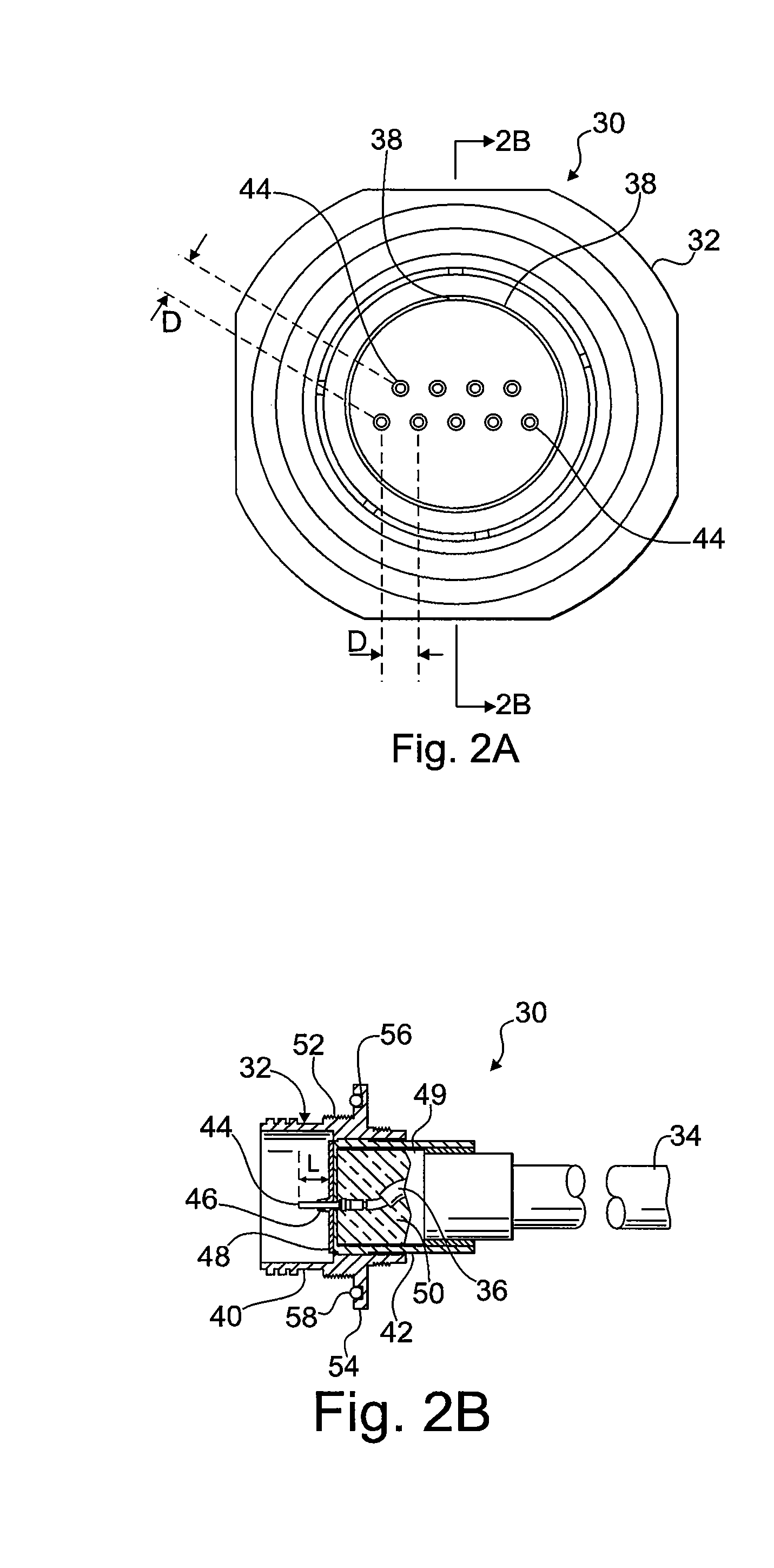 Waterproof gigabit ethernet connector