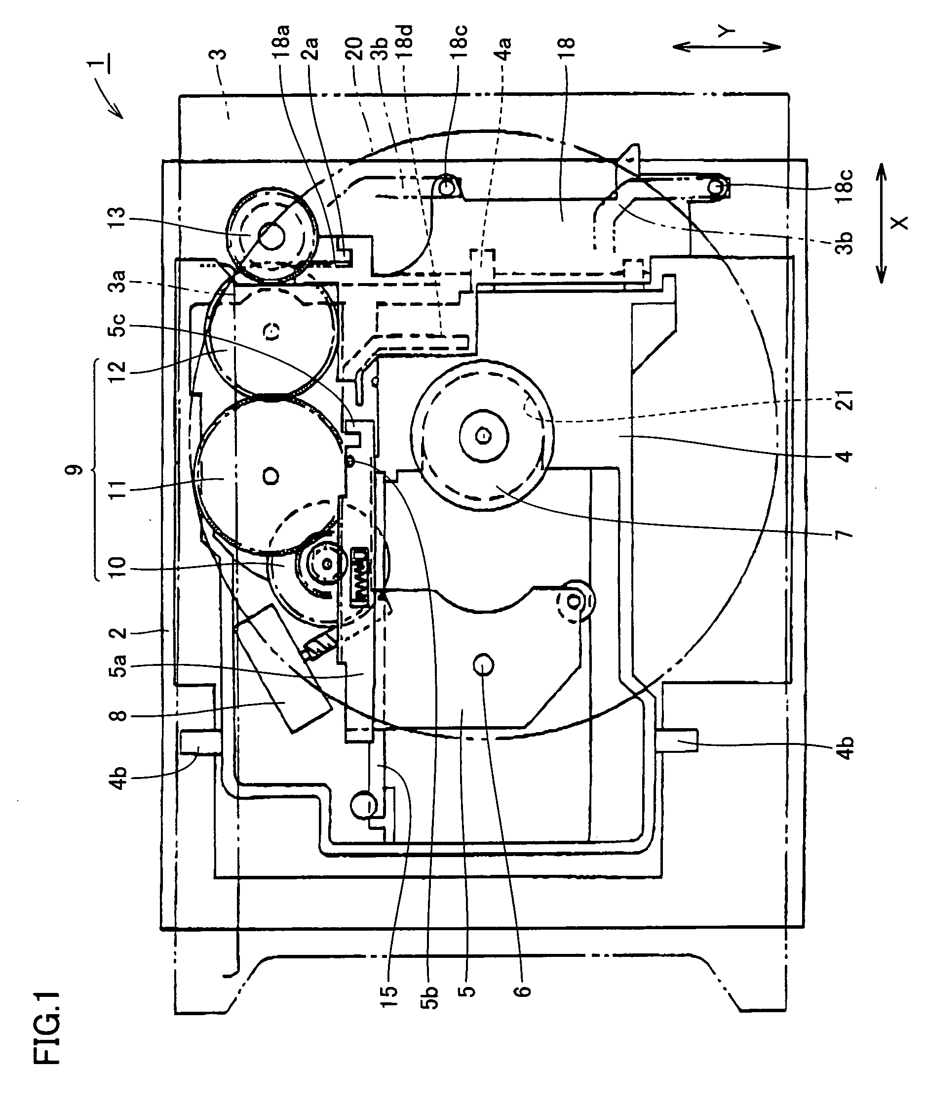 Disc apparatus