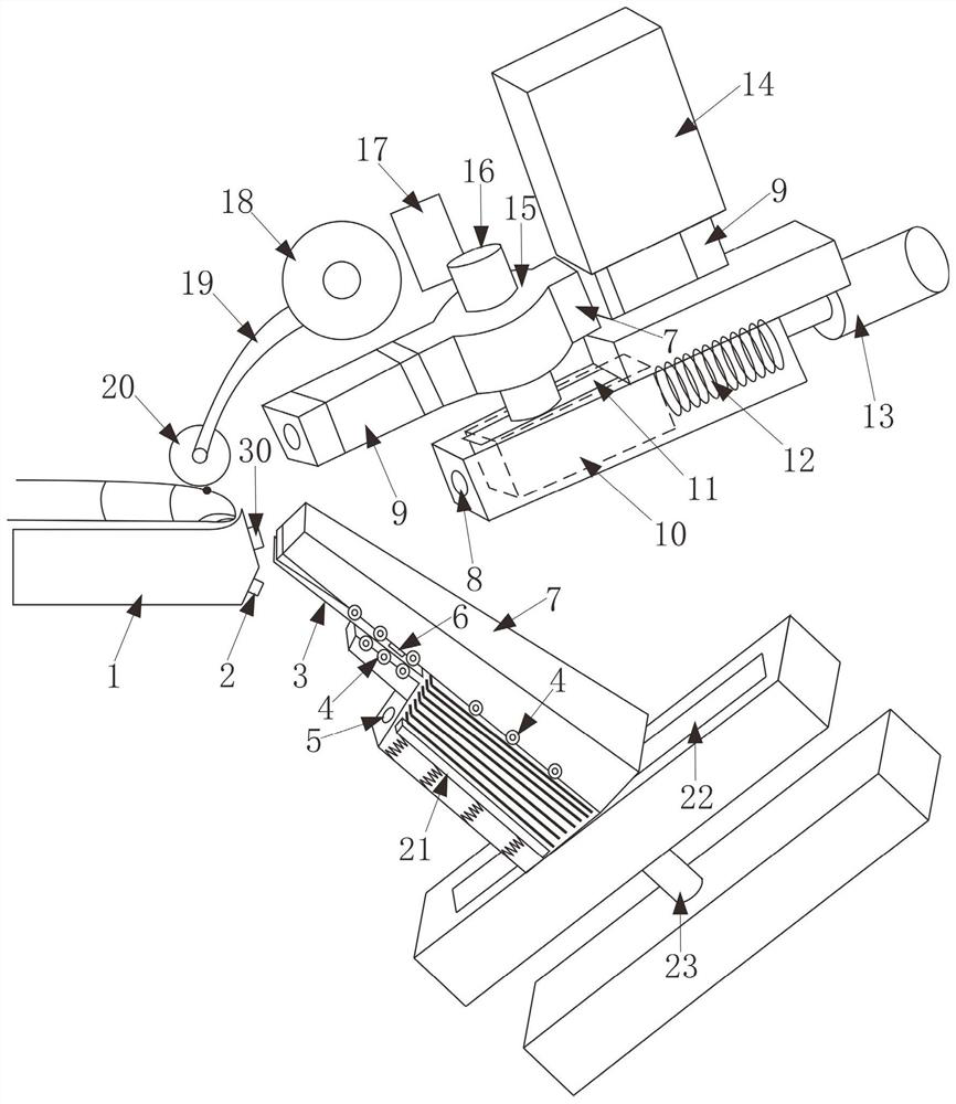 Full-automatic self-service peripheral blood glucose detector