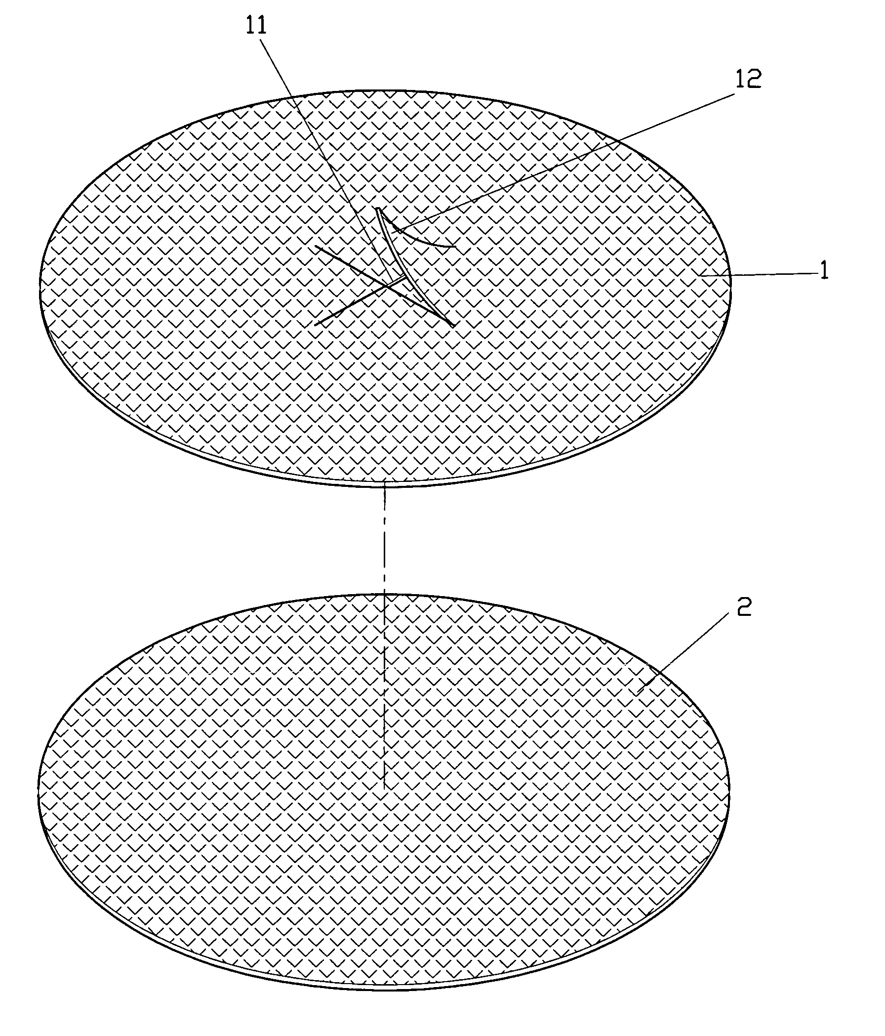 Bilayer patch device for hernia repair