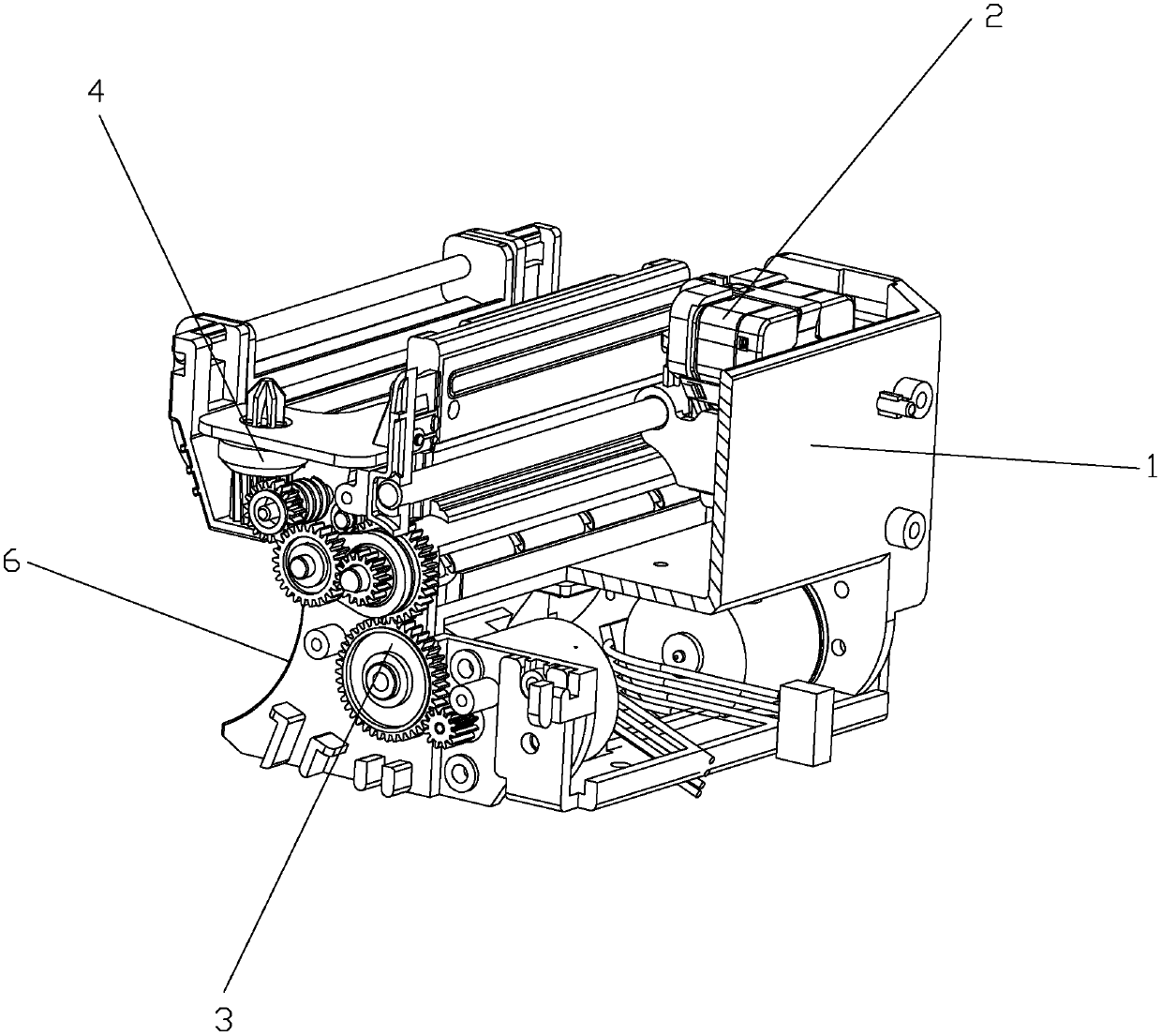 Portable printer core