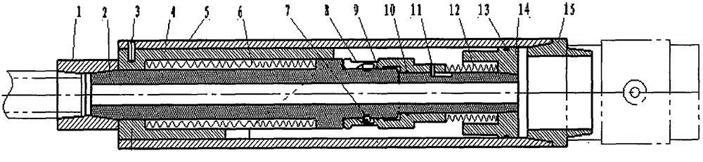 Hydraulic orienting device for horizontal well