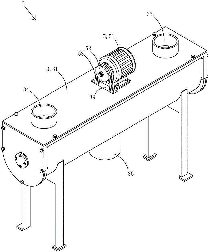 Two-body barn capable of rapidly cooling stored grain in inner layer