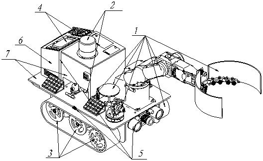 Intelligent spraying robot for trees