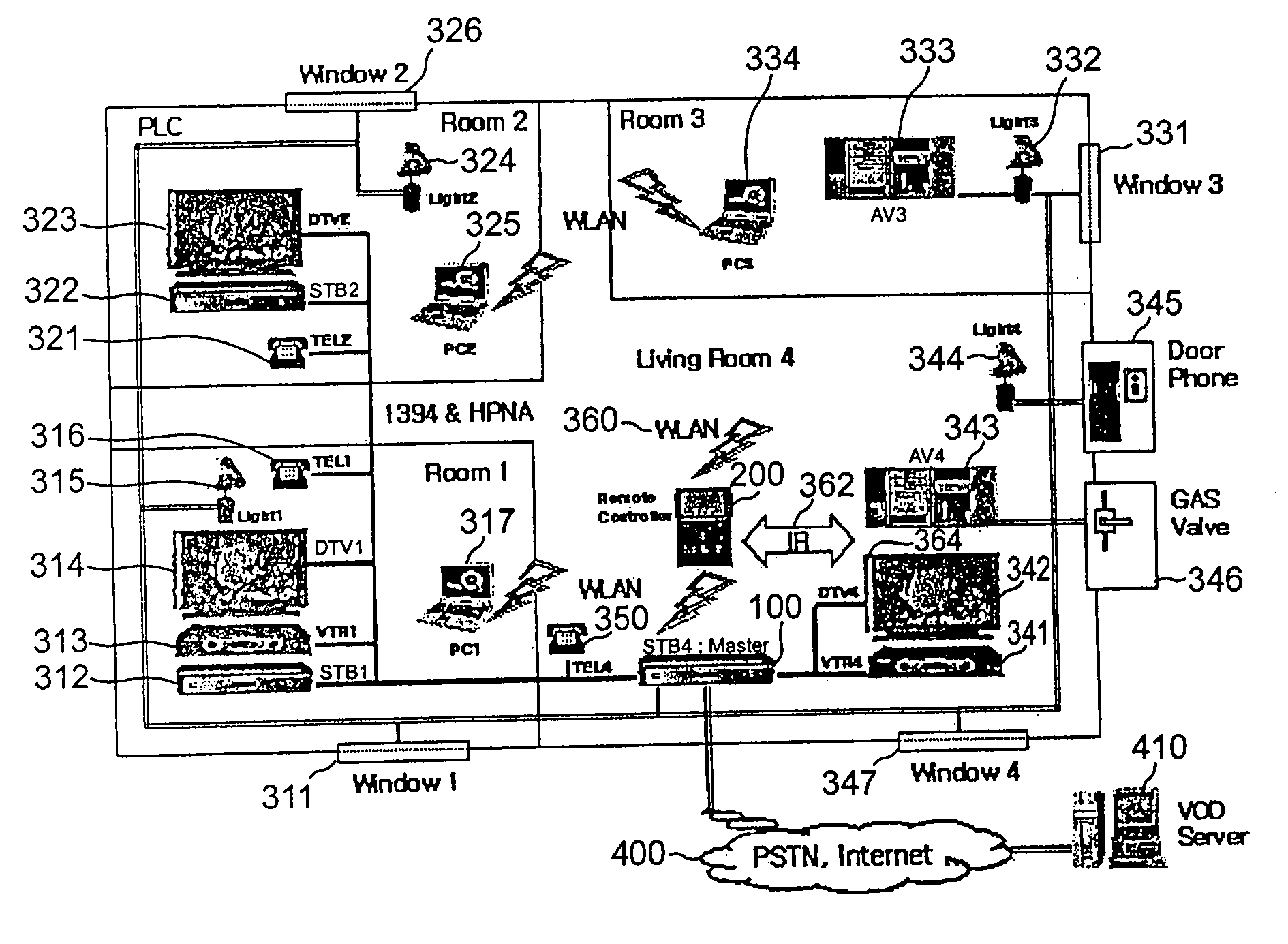 Remote controller and set-top-box therefor