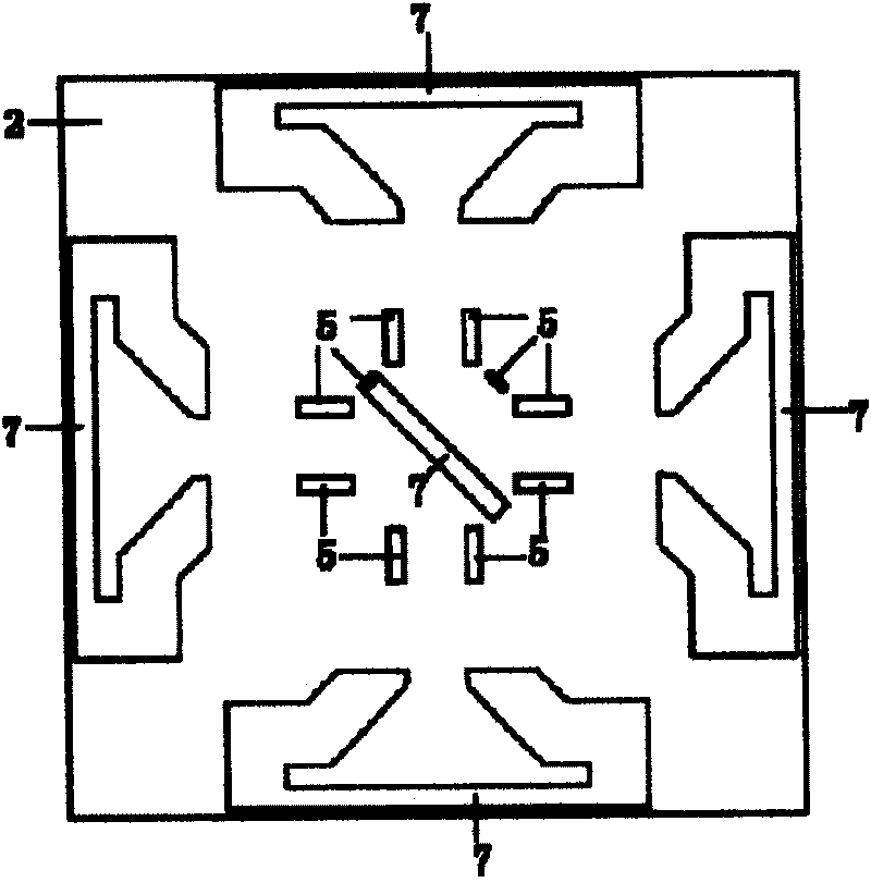 Broadband coupled dual-polarized antenna vibrator and manufacturing method thereof