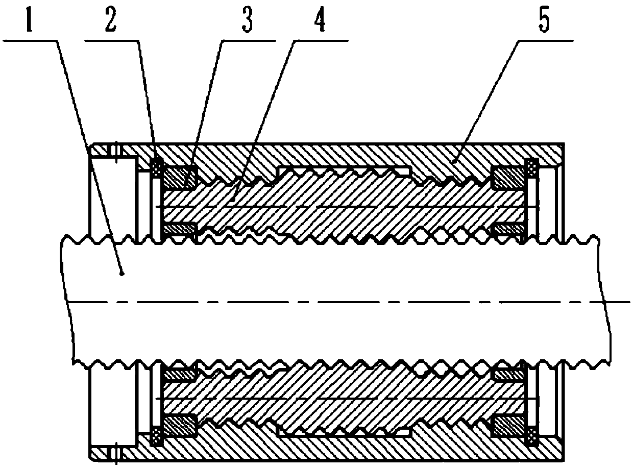 Planet roller screw electric cylinder