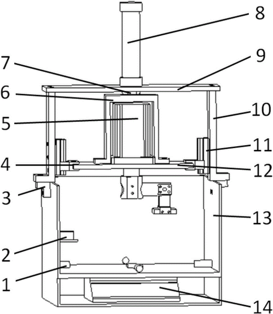 Erosion-corrosion abrasion test table