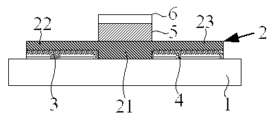 Manufacturing method of top-gate oxide thin-film transistor