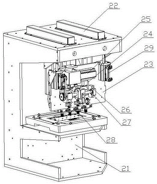 Tempered glass quality automatic detection device