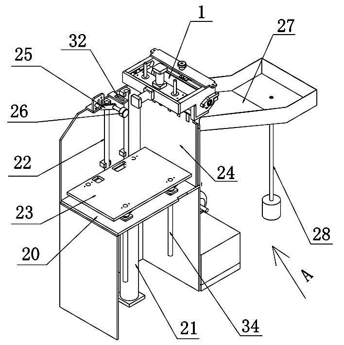 Three-shaft full-automatic edge rolling machine