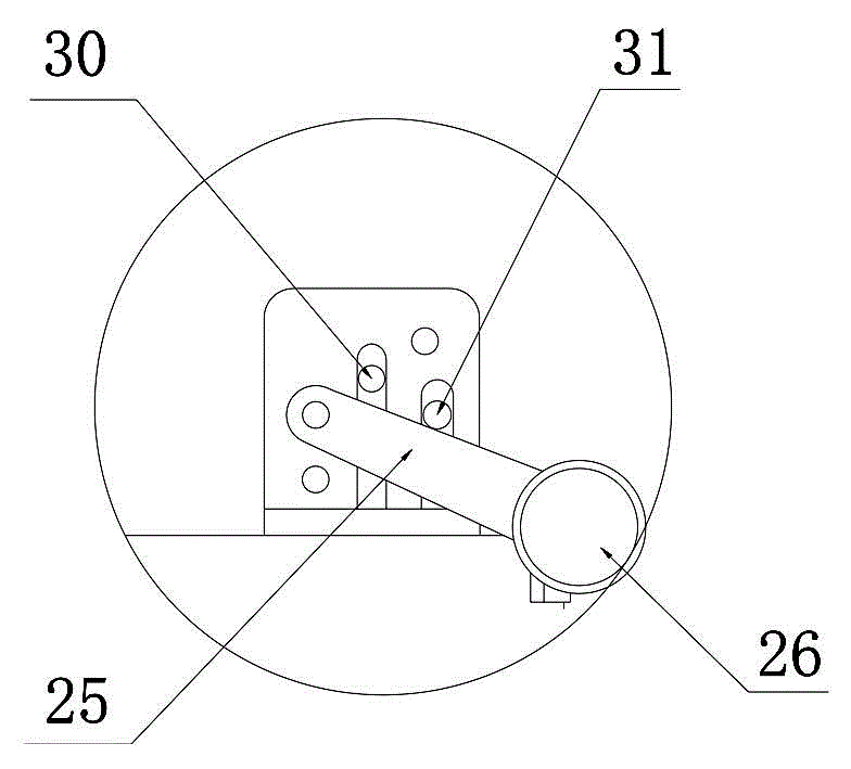 Three-shaft full-automatic edge rolling machine