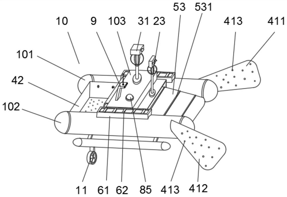 Intelligent water surface cleaning robot