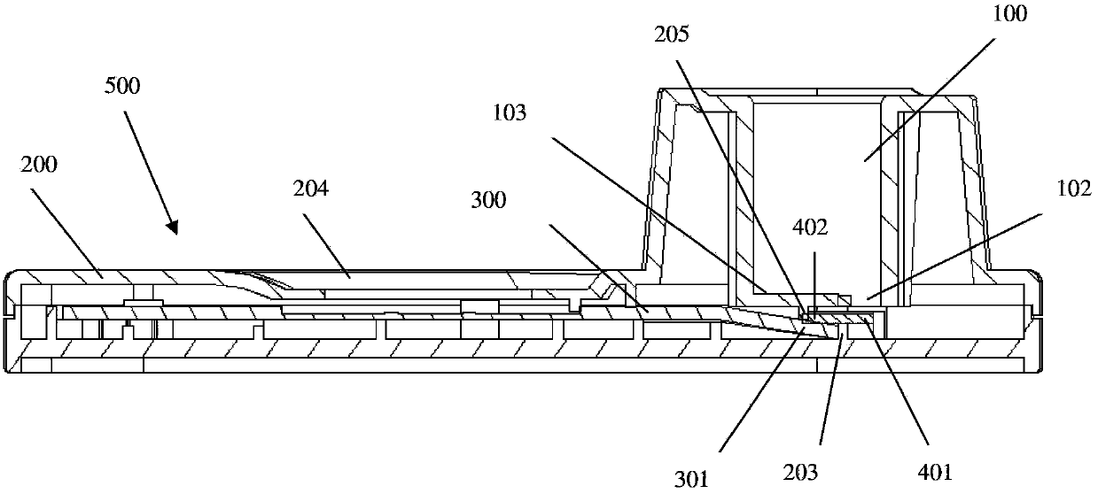 Sample detection apparatus