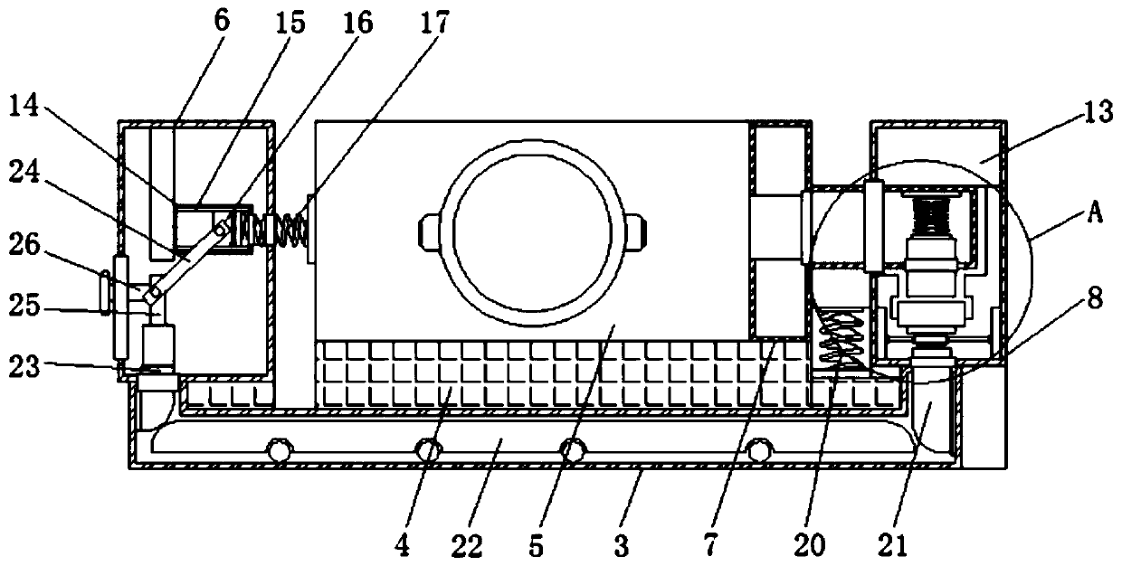 Installation mechanism of camera for unmanned aerial vehicle