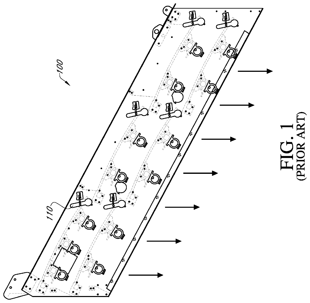 Method and apparatus for applying tension to a screen cloth on a vibrating screening machine