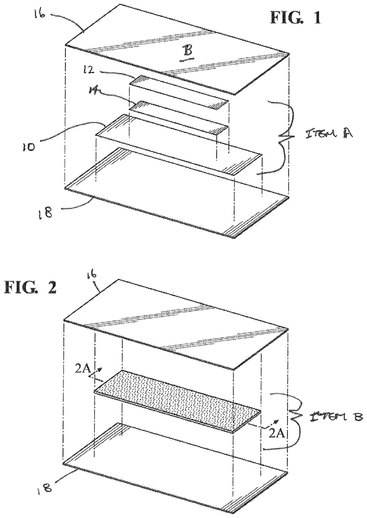 Pain relief utilizing a combination of polymer based materials