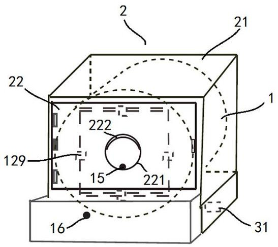 Full-automatic cat litter clearing device capable of carrying out replacement