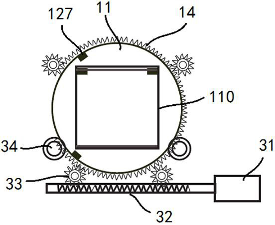 Full-automatic cat litter clearing device capable of carrying out replacement