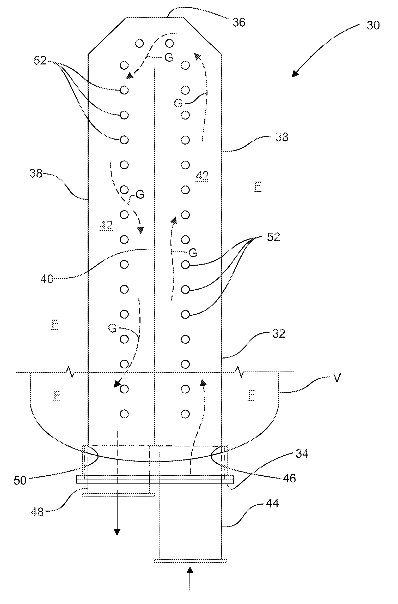 Firetube having thermal conducting passageways