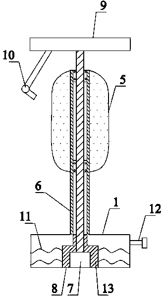 Heat treatment device for shaping wig