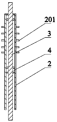 Heat treatment device for shaping wig