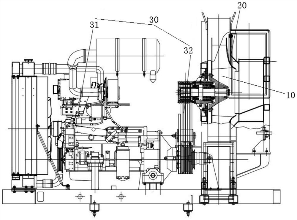 Waste suction system and road sweeper having the same