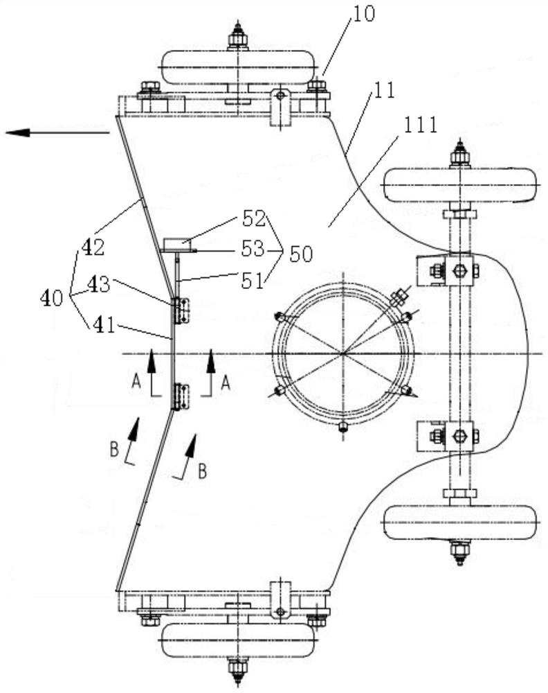 Waste suction system and road sweeper having the same