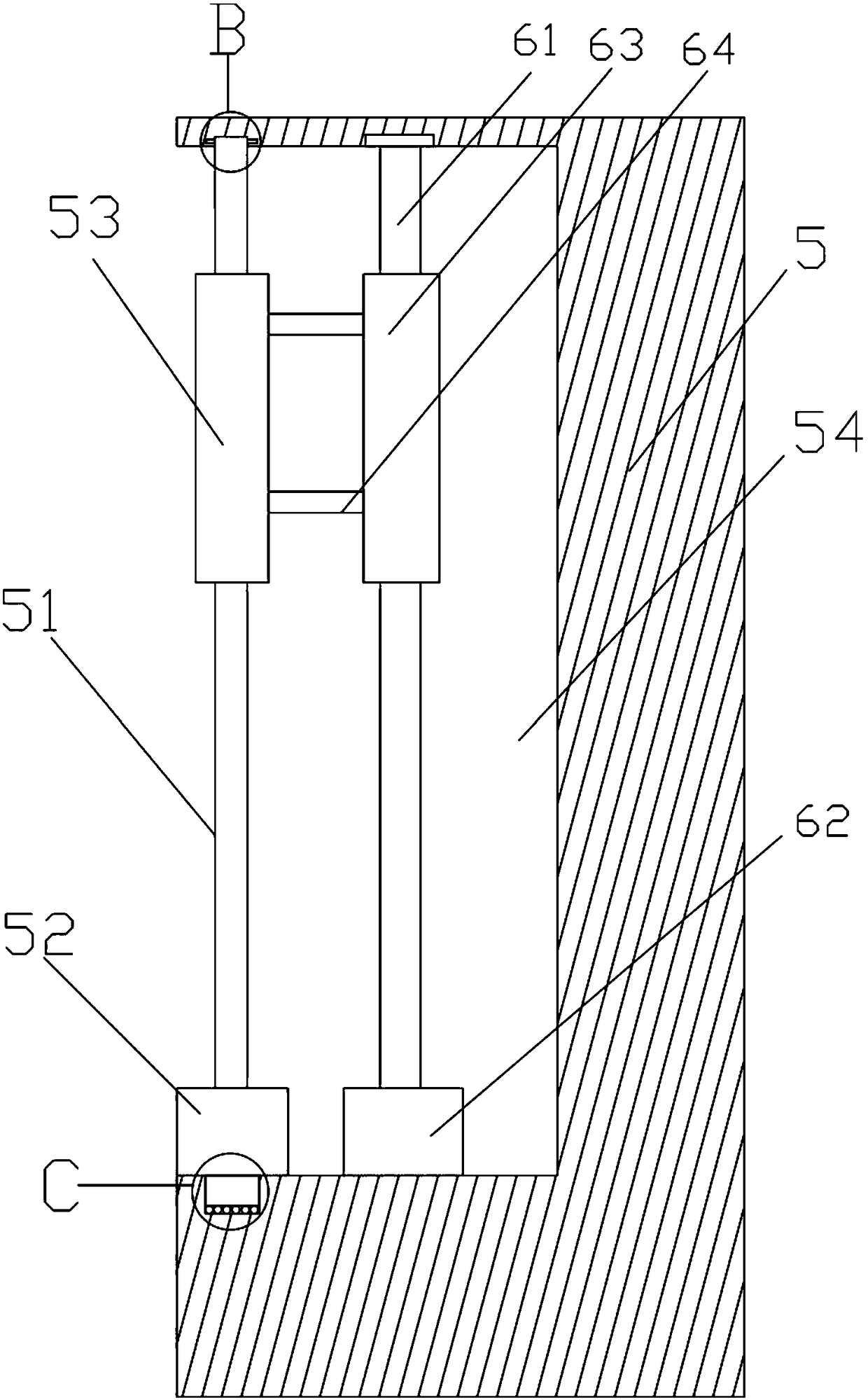 Blow moulding machine automatic replacement equipment