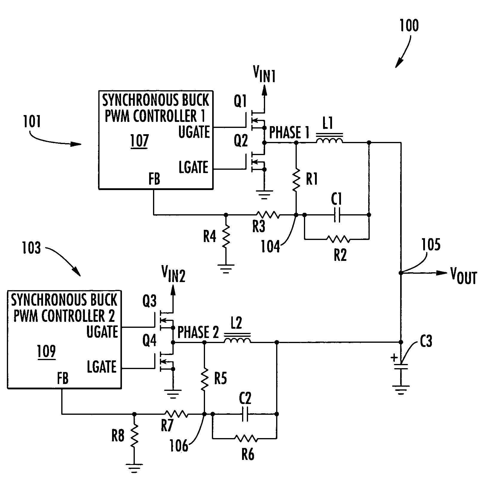 Output current sharing