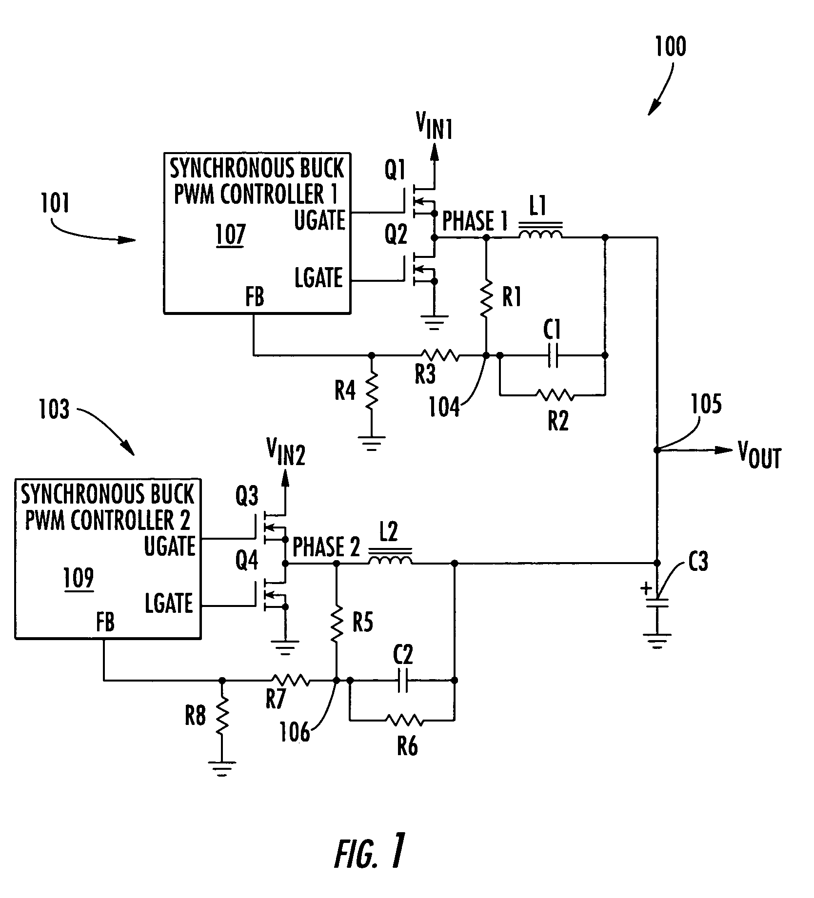 Output current sharing