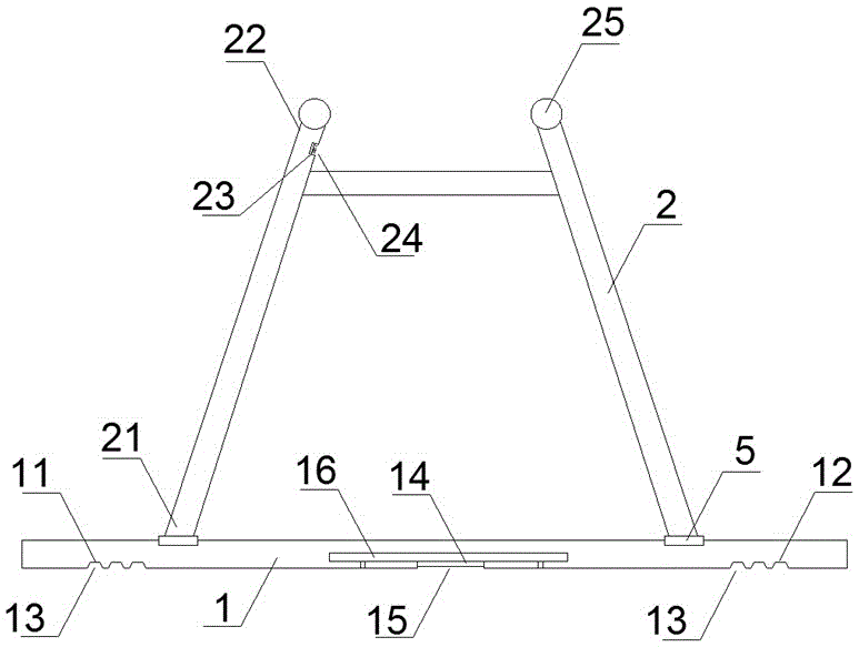 Charging landing gear, unmanned aerial vehicle, charging platform and unmanned aerial vehicle cruising and charging system