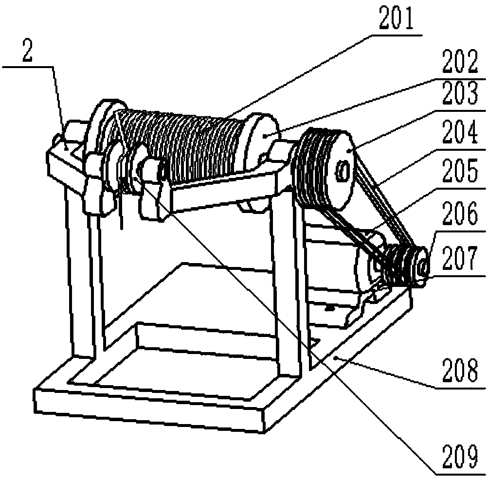 Wall surface painting device