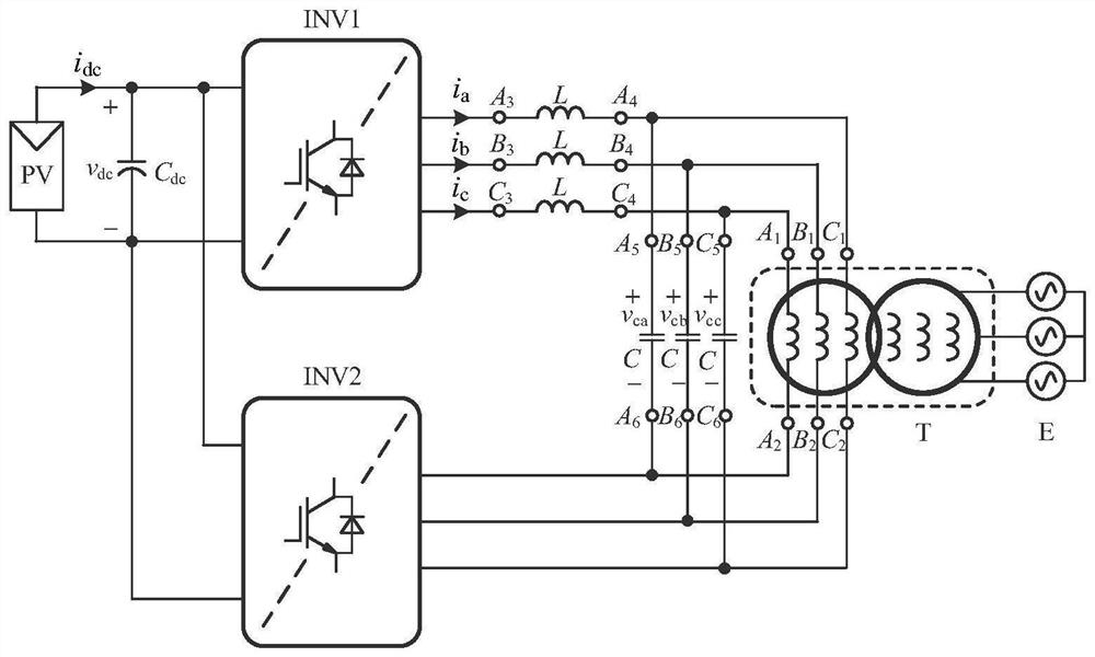 Power sharing control method for open-winding dual-inverter photovoltaic power generation system