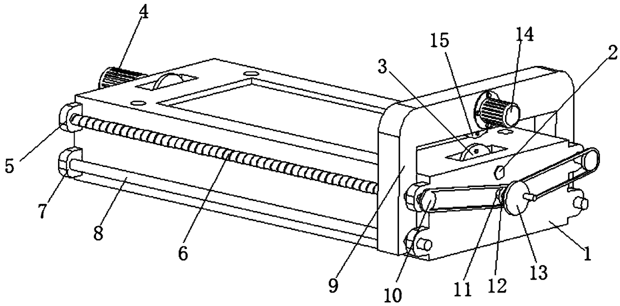 Plastic mold with edge material cutting device