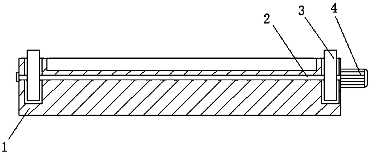 Plastic mold with edge material cutting device