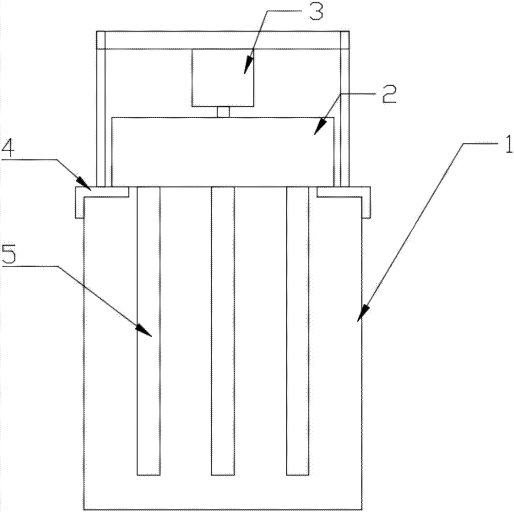 Cable material stirring mechanism