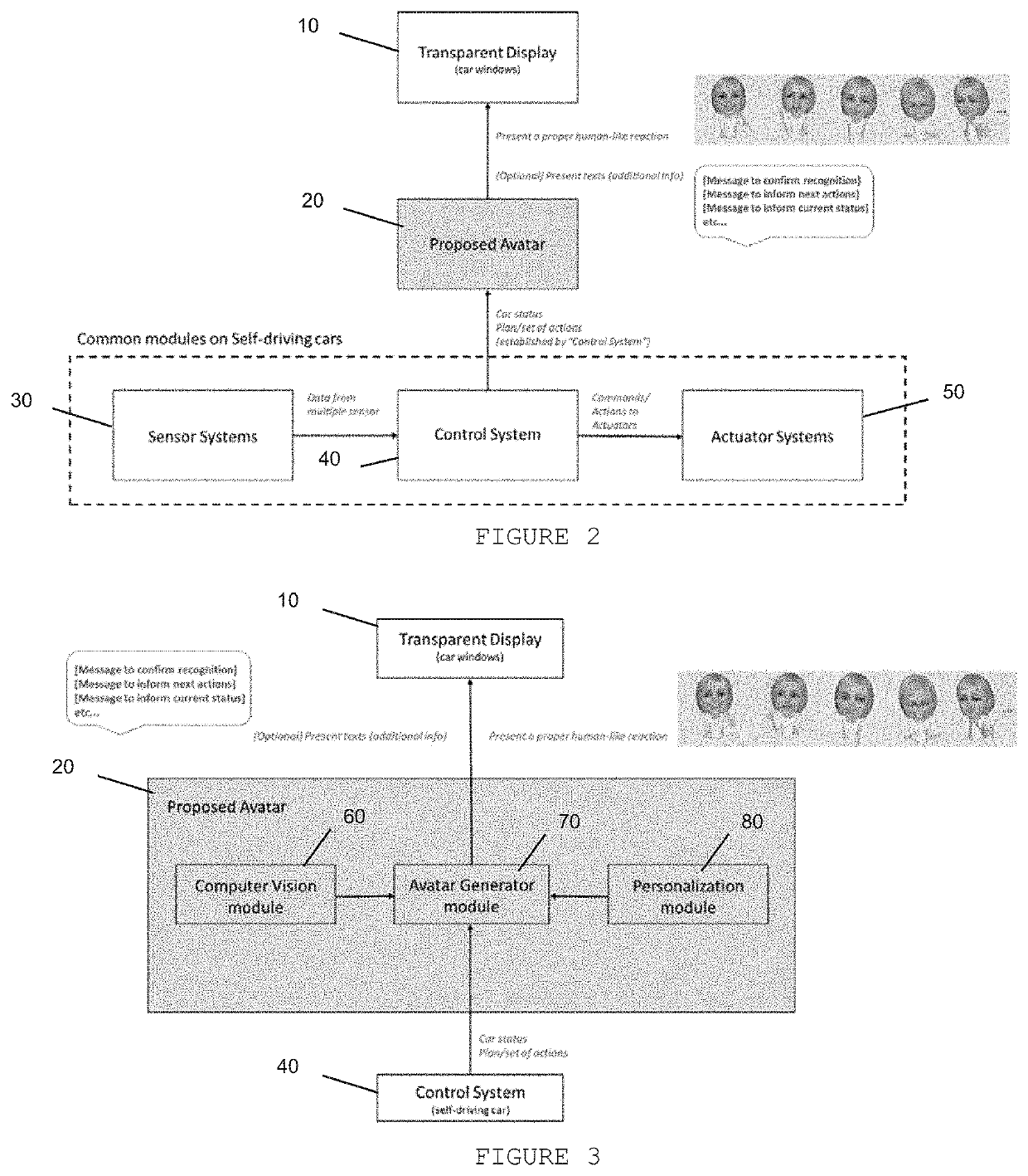 System and method for providing automated digital assistant in self-driving vehicles