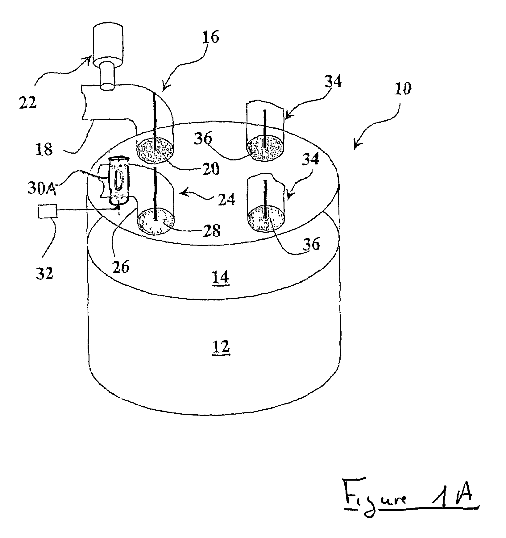 Method for controlling a supercharged engine, particularly an indirect injection engine, and engine using such a method