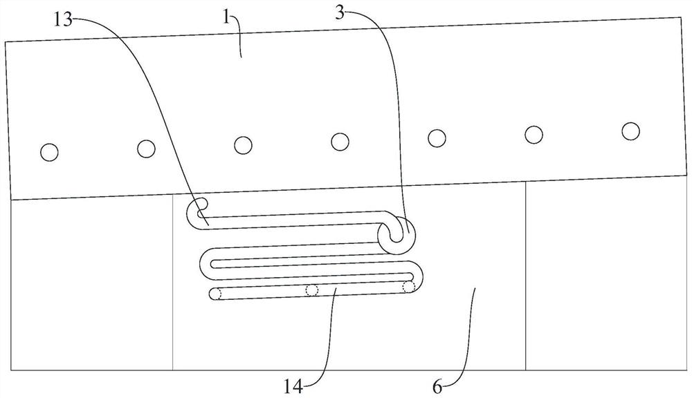 Lifting type quenching mechanism for profile steel machining and production