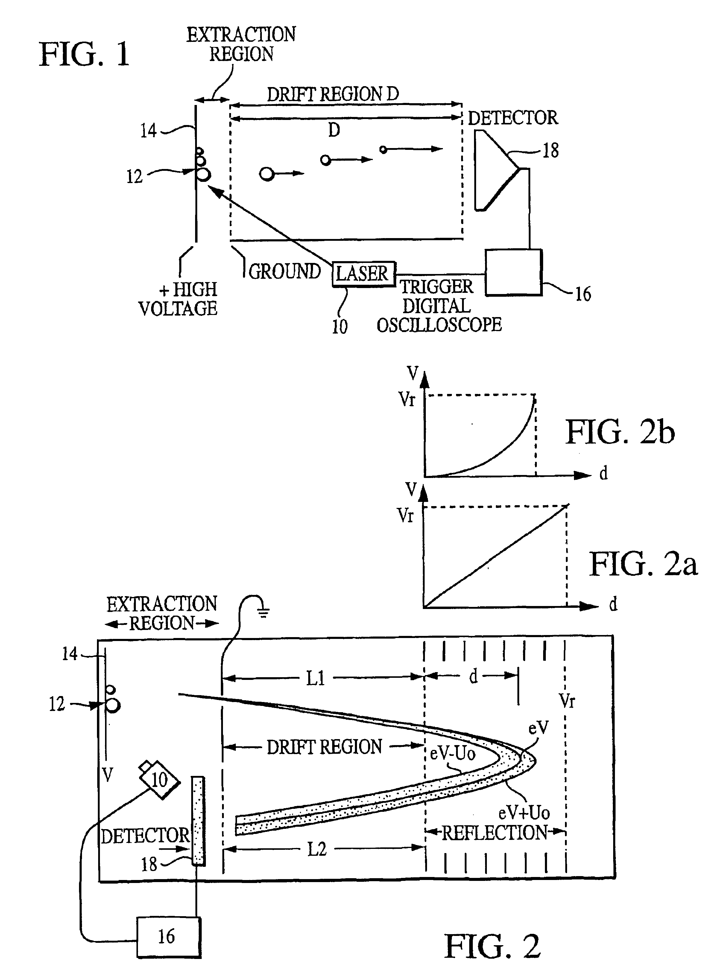 Portable time-of-flight mass spectrometer system