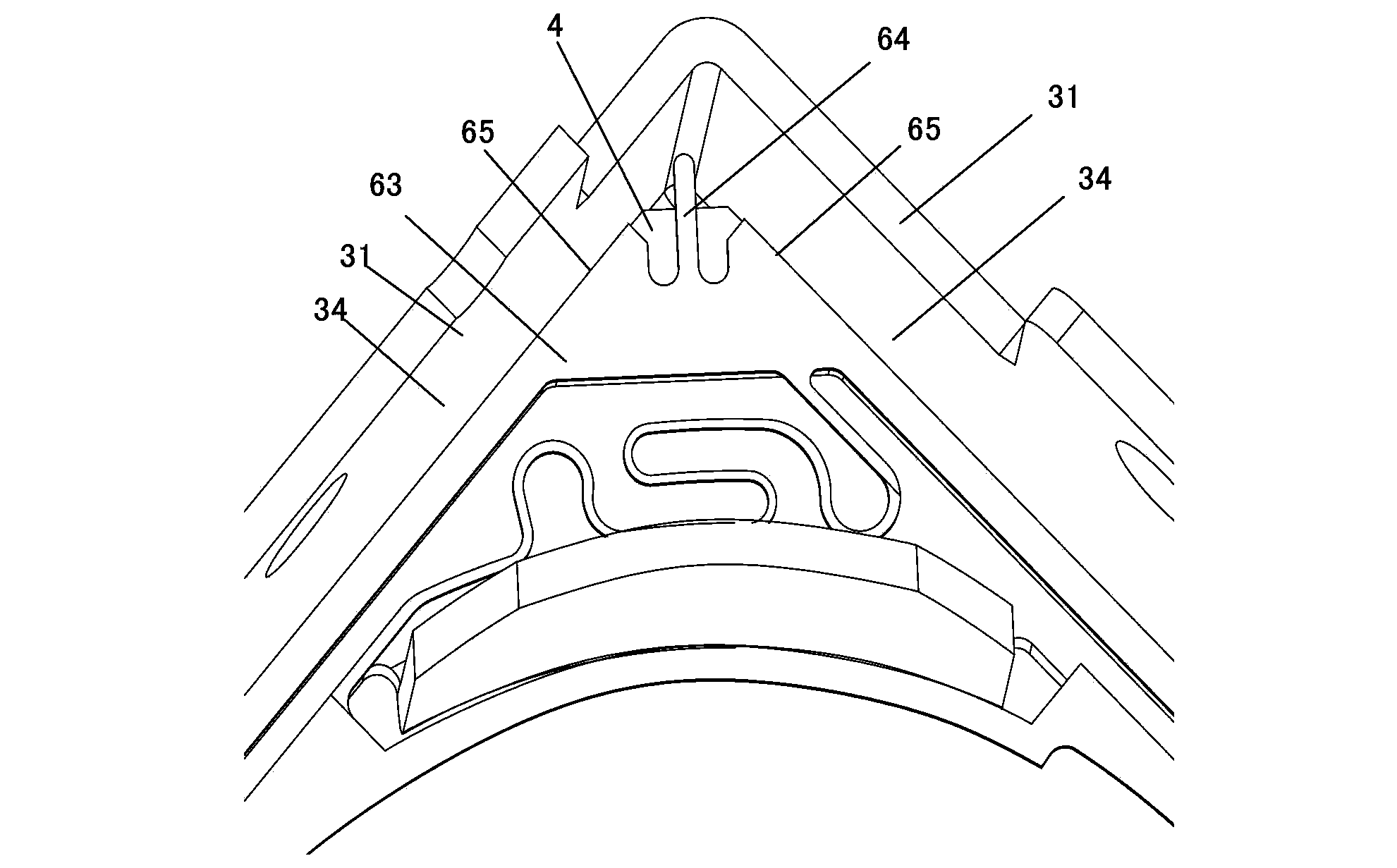 Lens drive device, automatic focusing camera and mobile terminal with camera