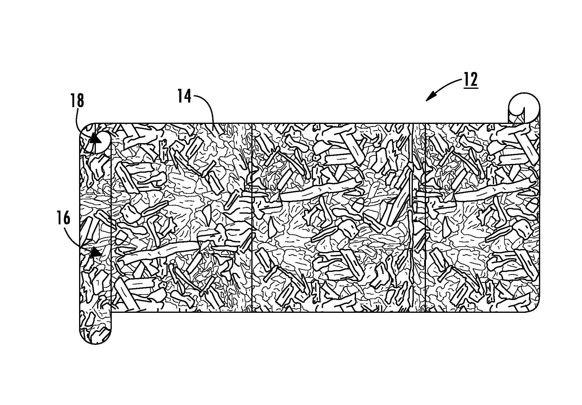 Edging And Mats Made Of Recycled Material And Related Manufacturing Methods