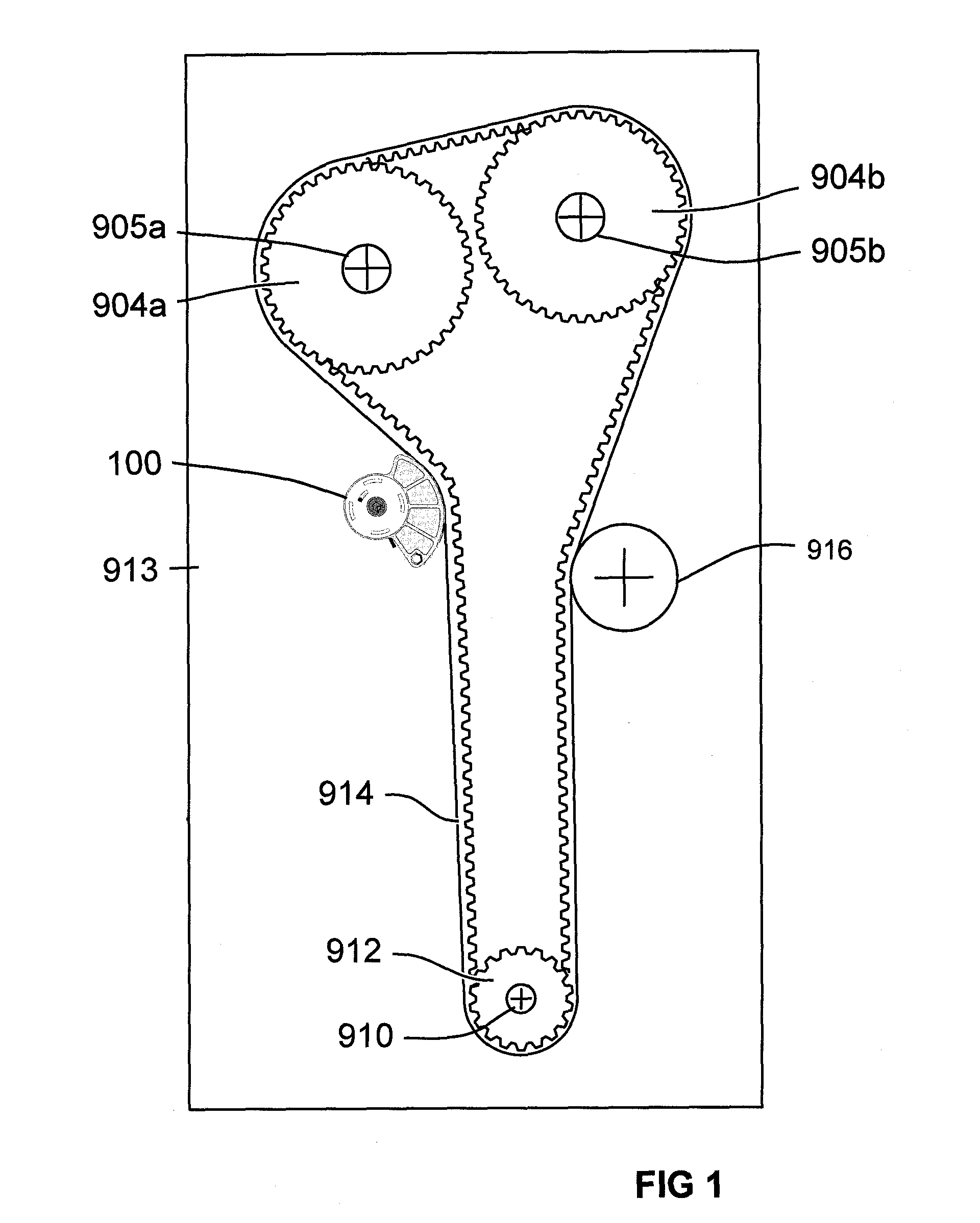 Tensioner with increased damping and arm on base cup configuration